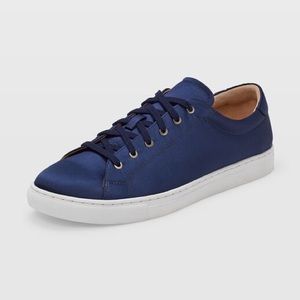 New Club Monaco “Jaydn” Satin Sneakers